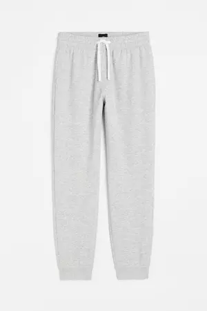 Regular Fit Sweatpants - Light gray melange - Men | H&M US
