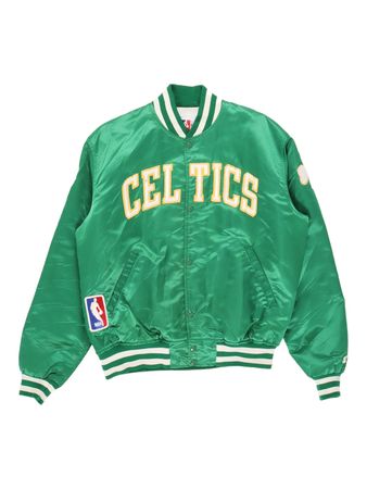 Boston Celtics Made In USA Varsity Bomber Jacket Size Large – Glass Onion