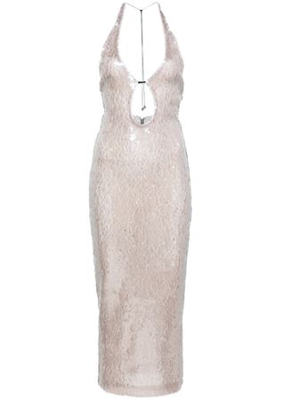 16Arlington Sola Sequinned Midi Dress - Farfetch