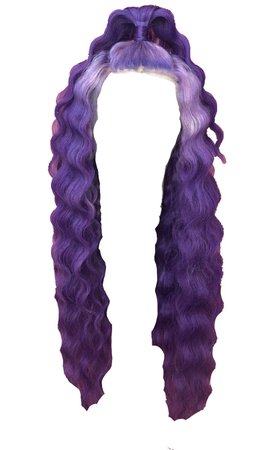 Purple Lace Wig