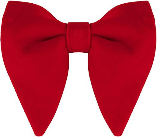 Allegra K Solid Pre-tied Bow Ties for Men Formal Party Prom Bowties Velvet One Size Red at Amazon Men’s Clothing store