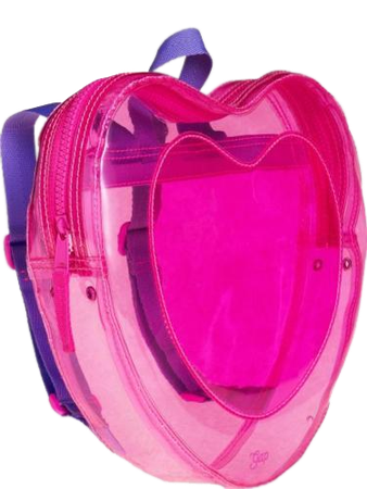 kawaii pink heart backpack-for my little Bre