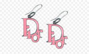 y2k pink Dior earrings