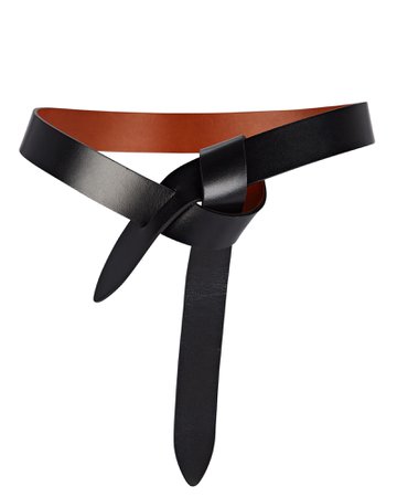 Isabel Marant Lecce Knotted Leather Belt | INTERMIX®