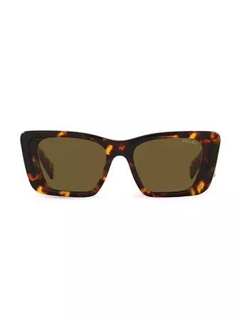 Shop Prada 51MM Butterfly Sunglasses | Saks Fifth Avenue