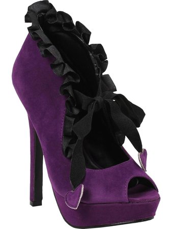 black purple heels - Google Search
