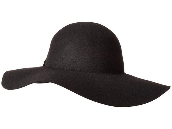 floppy black hat