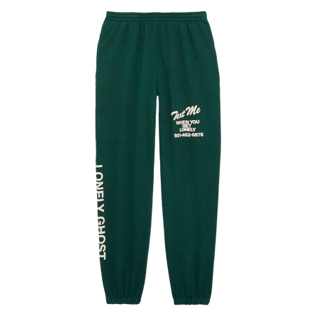 TMWYGL Sweat Pants-Green – LONELY GHOST