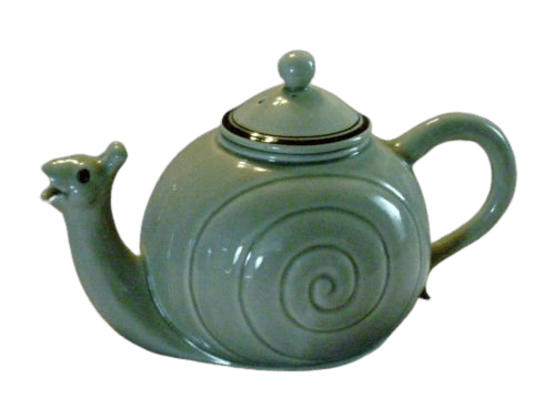 snail teapot