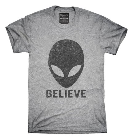 Alien Believe T-Shirt, Hoodie, Tank Top – Chummy Tees
