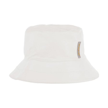 Bob (Sun hat) Louis Vuitton limited edition LV Cup in white leather ! For Sale at 1stdibs