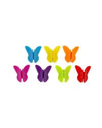 neon butterfly hair clips - Google Search