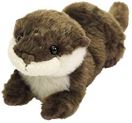 Amazon.com: Fluffies Stuffed Toy S Otter : Toys & Games