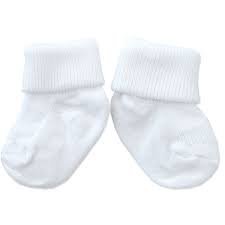 white slipper socks baby - Google Search