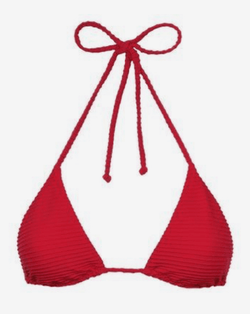 red bikini