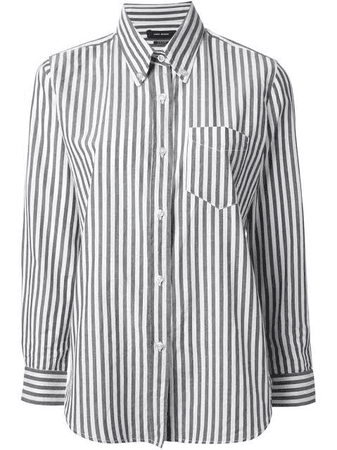 Grey striped shirt