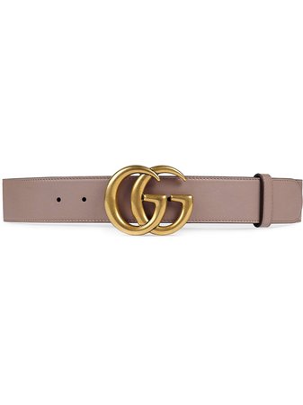 Gucci Leather belt with Double G buckle - FARFETCH