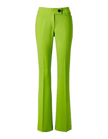 Trousers, lime green, green | MADELEINE Fashion