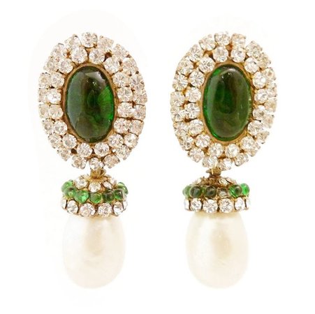 chanel vintage earrings