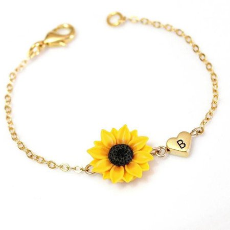 sunflower bracelet - Google Search