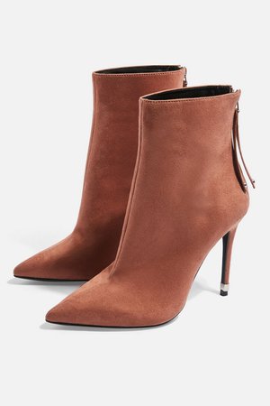 **WIDE FIT ELLA Pointed Boots - Shoes- Topshop USA