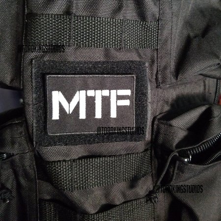 Mobile Task Force mtf Velcro Back Patch | Etsy