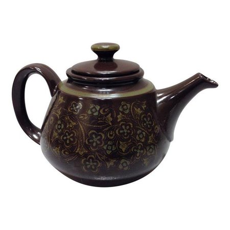 brown teapot