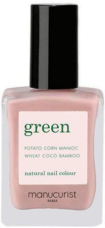 Green Nail Lacquer - Pink Satin