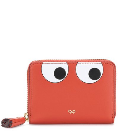Eyes Small leather wallet
