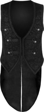 Gothic swallow tail vest