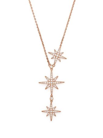 APM Monaco crystal-embellished triple-star Necklace - Farfetch