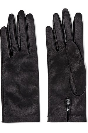 SAINT LAURENT | Leather gloves | NET-A-PORTER.COM