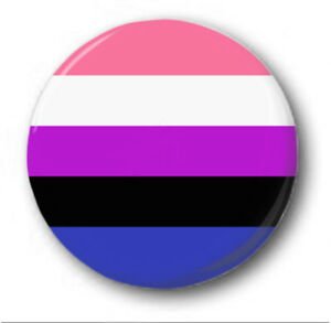 GENDERFLUID FLAG - 25mm 1" Button Badge - Cute Novelty LGBT Trans | eBay