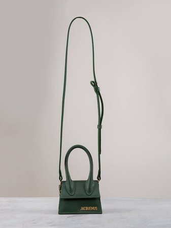Jacquemus Le Chequito Bag dark green | LABELS