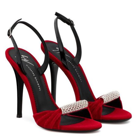 giuseppe zanotti heels red pumps