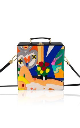 Tom Wesselmann Sunset Nude With Matisse Box Clutch By Olympia Le-Tan | Moda Operandi
