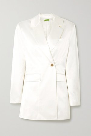 Seattle Cotton-blend Blazer - White
