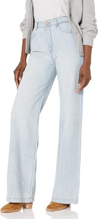 DL1961 Women's Hepburn High Rise Wide Leg Jeans at Amazon Women's Jeans store