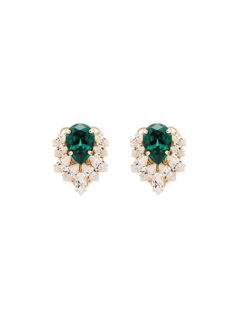Anton Heunis crystal cluster earrings $105 - Buy Online AW19 - Quick Shipping, Price