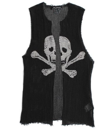 Holy Grails sur Instagram : Raf Simons Fall Winter 1998 Skull Mesh Vest from the Radioactivity collection. Thoughts on this grail?