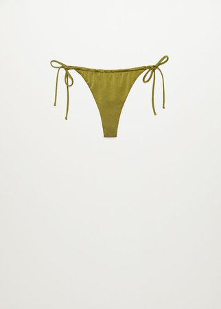 Tie bikini bottom - Women | Mango United Kingdom