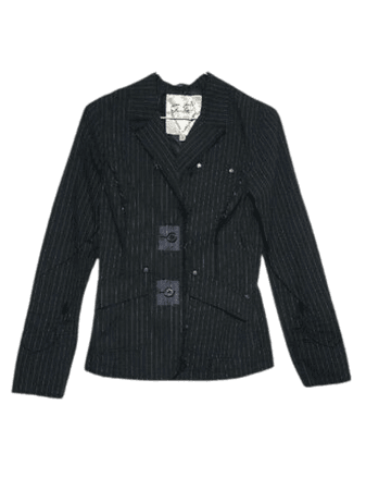 Hot Topic pinstripe blazer