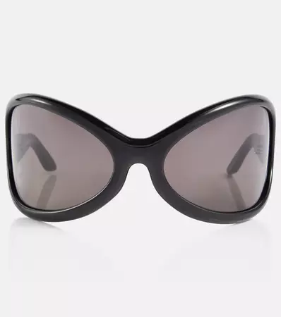 Frame Oversized Sunglasses in Black - Acne Studios | Mytheresa