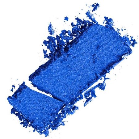 blue powder cracked