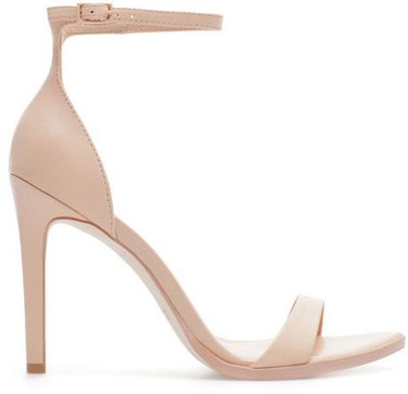 Zara Pink minimalist heels