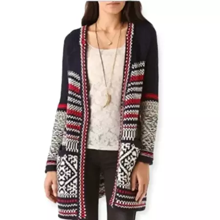Free People snow bunny annabelle cardigan