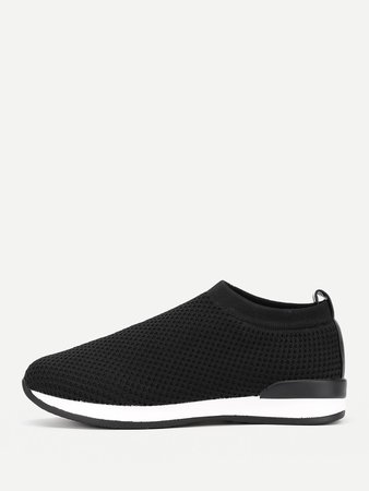 Net Surface Track Sneakers