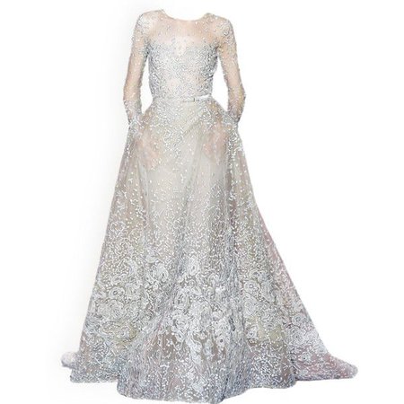 Light Silver Gown