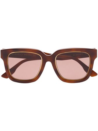 Gucci Eyewear Oversized square-frame Sunglasses - Farfetch