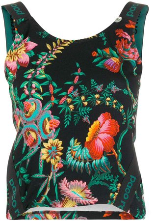 floral print tank top